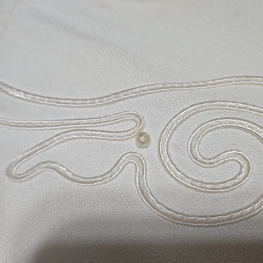 S.L. Fashions Cream Button-Down Maxi Dress, Size 20 - Picture 7 of 16